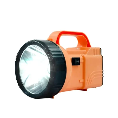 Agriansh Rechargeable LED Torch Light with 4000mAh Battery and 7 hrs Battery Backup for Various Uses