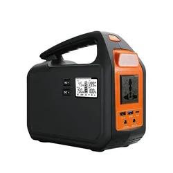 GIGAWATTS S150 155Wh Portable Power Station 300W AC USB & Type C Output with LED light for Outdoor, Camping, Fishing & RV