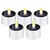 Premium Quality Solar Diwali Diya, Waterproof Solar Power Tealight Without Flame For Garden, Home Decoration(Pack Of 5)