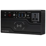 GIGAWATTS FCP200X 200 W Portable Power Station 130Wh Lithium-ion Battery Solar Generator for Outdoor, Camping and Home