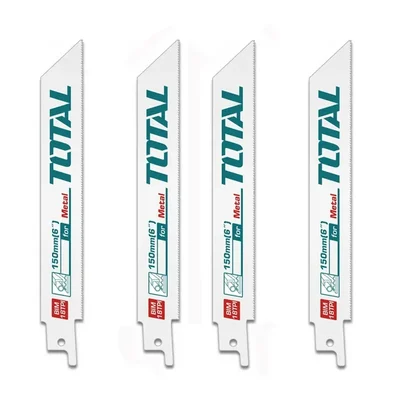 Total 2 Pcs 150 mm Reciprocating Saw Blades for Metal Cutting (TAC52922EF) Pack of 2