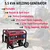 5.5 KVA Recoil and Electric Start Petrol Welding Generator With 25L Fuel Tank Capacity