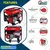 HPM 4.5 KVA Single Phase Recoil Start Petrol Run Portable Generator (GE-5000R)
