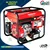 HPM 3.2 KVA Recoil and Self Start Single Phase Petrol Generator With Battery (GE-3500 RS)
