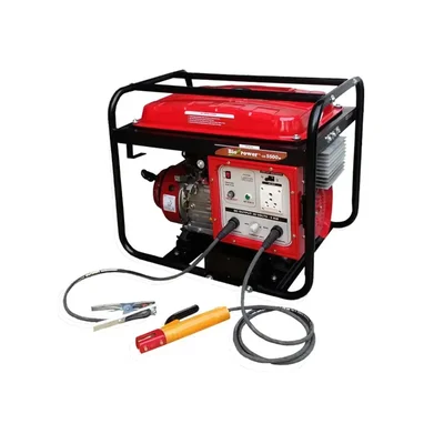 HPM 200 Amps Recoil Start Petrol Run DC Welding Generator (GE-W 5500 R)