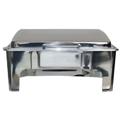 9 Ltrs Rectangle Hydraulic Chafing Dish With Stainless Steel Body