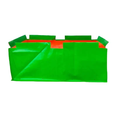 Shiv Biotech 250 GSM 3 x 2 x 1 feet HDPE Rectangular Type Reusable Grow Bag for Garden and Nursery(Pack-8 pieces)