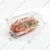 900 Pcs, 7 Inch Transparent Rectangular Hinged Bakery Box for Cake, Breads Packaging