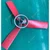 54 Inch Red Blade Ventilation Fan For Poultry Farms With CFM 24000 & 1.5 HP Three Phase Motor
