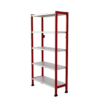 ALIJA 60 x 30 x 12 Inch Powder Coated 5 Shelf Pipe Rack for Multipurpose Uses