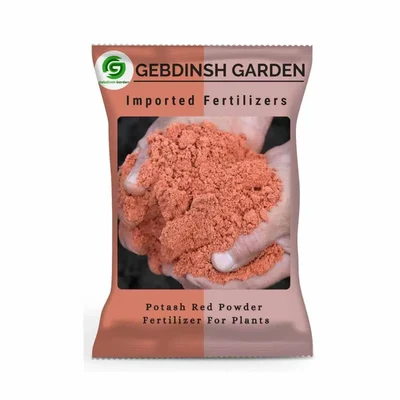 GEBDINSH 100g Red Potash Granules Plant Growth Root Booster Fertilizer for Agriculture Use