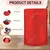 750 gram, 17cm x 26.5cm, Red Color Matt Finish Ziplock Pouch for Dry Fruits, Tea/Coffee Powder and Spices(Pack-50 Pcs )