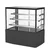 Elanpro EDC 1202F3 Stainless Steel Refrigerated Cake Showcase - Flat Glass