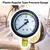 SUJAY Heavy Duty 2.5 inch Plastic Regular Type Pressure Gauge of 4 Kg/cm2 Pressure(Pack-1 piece)