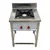GBE 24 X 24 X 32 inch Regular Single Burner Range With 6 inch Backsplash and Stainless Steel Body 