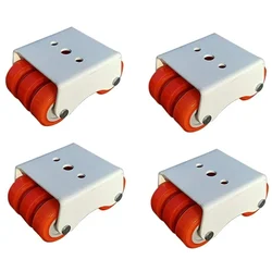 Prakash Pack Of 4 Regular Sixer Fixed Type Caster Wheel