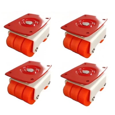 Prakash Pack Of 4 Regular Sixer Swivel Type Caster Wheel