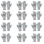 Delight 12 Pair Pu Cut Level 5 with Reinforcement Safety Gloves (MCL5-GR)