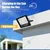 Gigawatts 300W LED Automatic Solar Flood Light with Remote Outdoor Lamp for Home, Garden Wall (Without Panel)