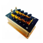 Reliant Lab Resistance Box Plug Type 0.1-1 Ω & 0-10 Ω for Galvanometer Sensitivity Tests