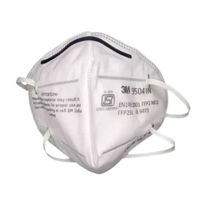 3M 9504IN FFP2 Particulate Respirator Mask, 9504IN Certified BIS IS 9473:2002(Pack-5)