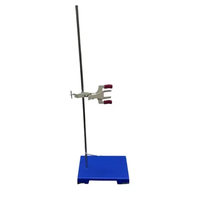 SBT Instruments Burette Stand / Retort Stand Heavy Base and Road with Fisher Clamp for Laboratory Set of 2 Items