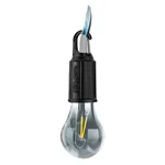 Gramstrong Heavy Duty Solar Retro Bulb Tungsten Rechargeable LED Camping Lantern (Yellow) for Camping & Outdoor Usage