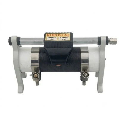 COMETEK 50 Ohms Rheostat with Length: 150 mm & Potentiometer,1.6A for Physics Lab