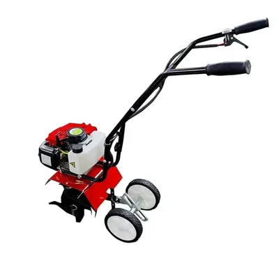 AIVA ITALY AV-MT-52 Petrol Operated 2 Stroke and 52CC Mini Power Tiller