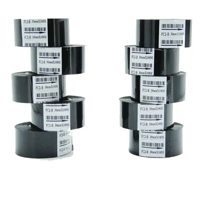 10 pcs of Ribbon for Manual Batch Coding Machine, 30 mm x 100 metres