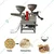 Combined Rice & Flour Mill With 3 HP Motor and 0 Size Jali, 150-200 kg/hr Capacity