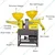 3HP Rice Milling Machine with Grinder, 200kg/hr (Motor Included)