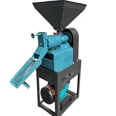 2.5 HP Rice Mill Machine With Crompton Motor, 110-130 Kg/hr Capacity