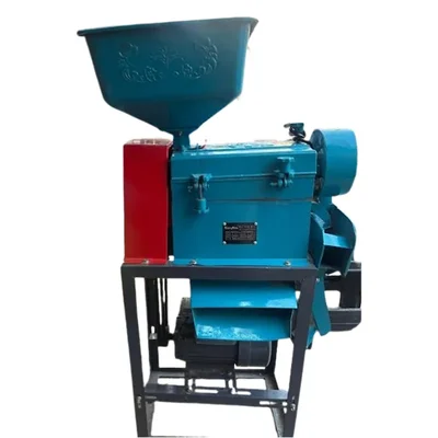 6N110 Model Rice Mill Machine with 3 HP Copper Motor with 250 - 300 kg/hr Production Capacity and Mild Steel Body