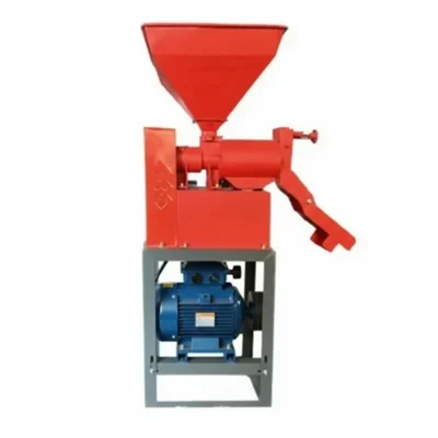Rice Mill With 3 HP Crompton Motor, 120-150 Kg/hr Milling Capacity