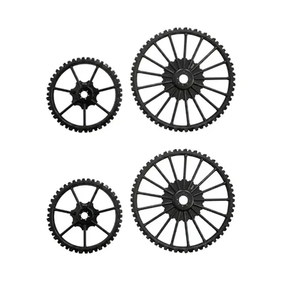 Dollss Soild Narrow Tractor Wheel Set - 1300*100 mm Front & 1800*100mm Back for Boom Sprayer & Farming