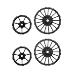 Dollss Soild Narrow Tractor Wheel Set - 1300*100 mm Front & 1800*100mm Back for Boom Sprayer & Farming