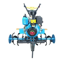 AIVA ITALY AV 500 F Recoil Start Diesel Engine 7HP Power Tiller