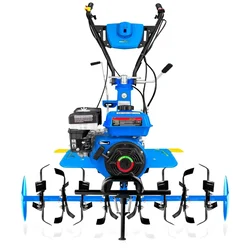 AIVA ITALY AV-500H (DON) 8 HP 4 Stroke Power Weeder/Tiller with AIR Cooled Petrol Engine, Suitable for Agricultural Crop