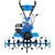 AIVA ITALY AV-500H (DON) 8 HP 4 Stroke Power Weeder/Tiller with AIR Cooled Petrol Engine, Suitable for Agricultural Crop