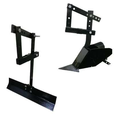 Heavy Duty Adjustable Ridger & Leveler Attachment With Extension For 2 Stroke 63 CC Mini Tiller