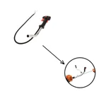 Heavy Duty Right Side Handle with Accelerator Wire for Sidepack Brush Cutter