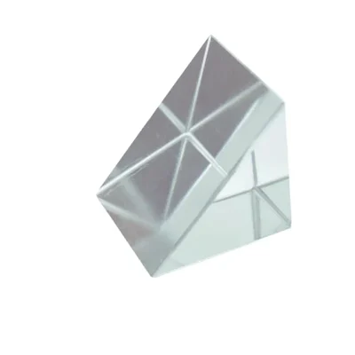 SBT Instruments Optical Glass Right Angle Triangular Prism Size 38mm