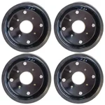 Heavy Duty Rim (4 Pieces) for 3.50 - 6 Size Tyres Suitable For Power Weeder / Tiller