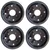 Heavy Duty Rim (4 Pieces) for 3.50 - 6 Size Tyres Suitable For Power Weeder / Tiller