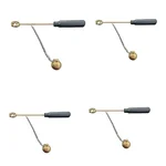 SBT Instruments 4pcs Ring & Ball Apparatus, Ball 25mm (With Handle), Physics Laboratory Instrument/Scientific Equipment