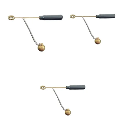 SBT Instruments 3pcs Ring & Ball Apparatus, Ball 25mm (With Handle), Physics Laboratory Instrument/Scientific Equipment