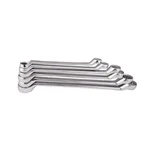 DE NEERS 6 Pcs 13-6M Chrome Finish Ring Spanners