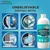 6pcs Combo Pack of Zimmer Aufraumen (500ml x 6pcs) Rinse Aid for Dishwasher Machine
