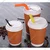 2000pcs, 200ml Ripple glass with lid for Cafes, Restaurant